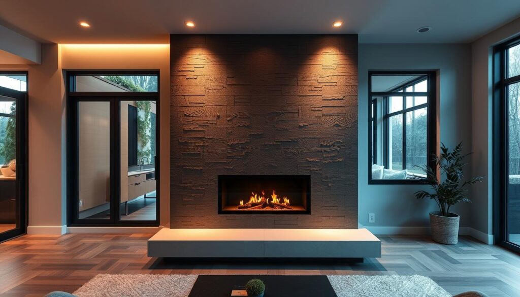 accent wall fireplace design accent wall fireplace design