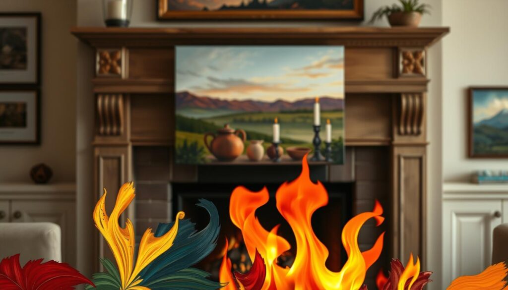 fireplace painting techniques fireplace painting techniques