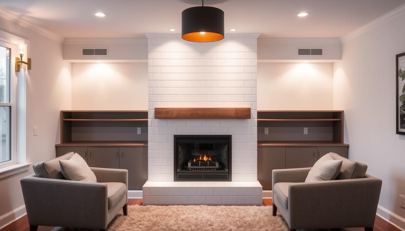 fireplace remodel