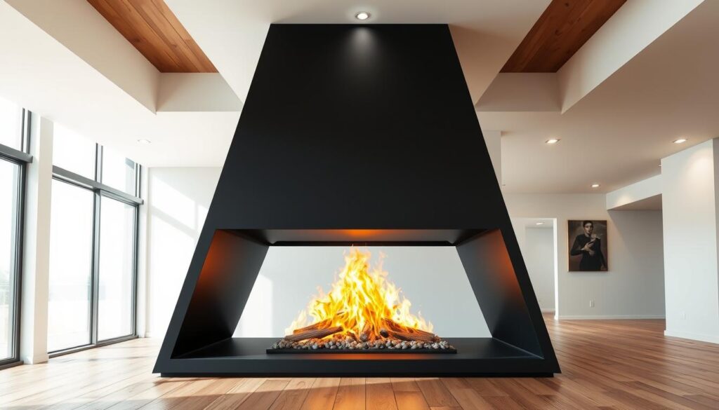 innovative fireplace shapes innovative fireplace shapes