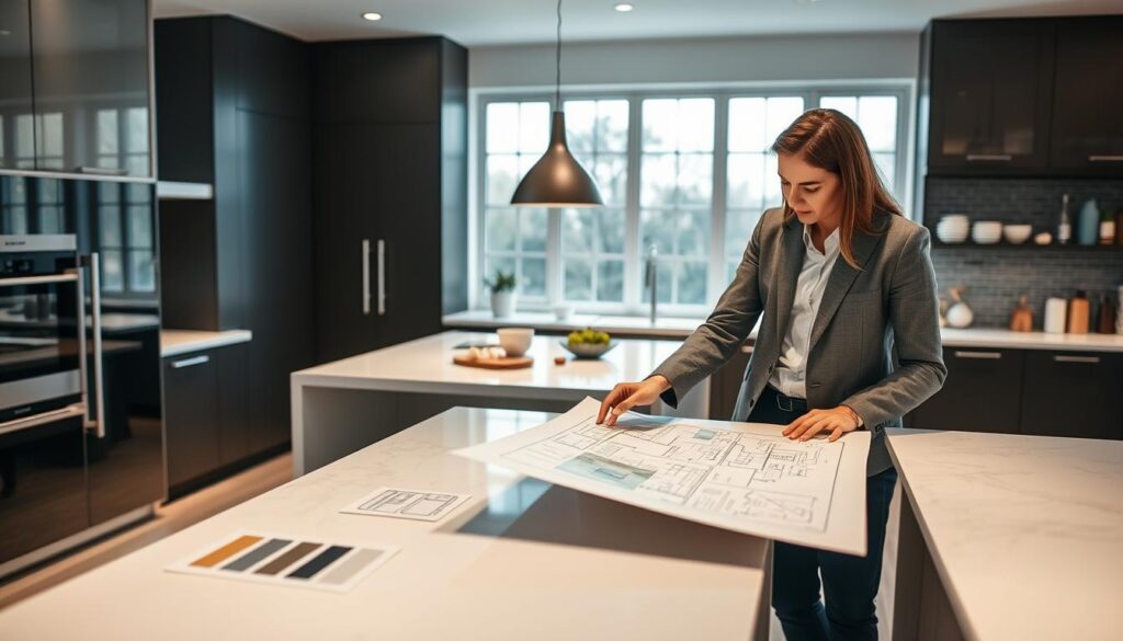 In-person kitchen design consultation In-person kitchen design consultation