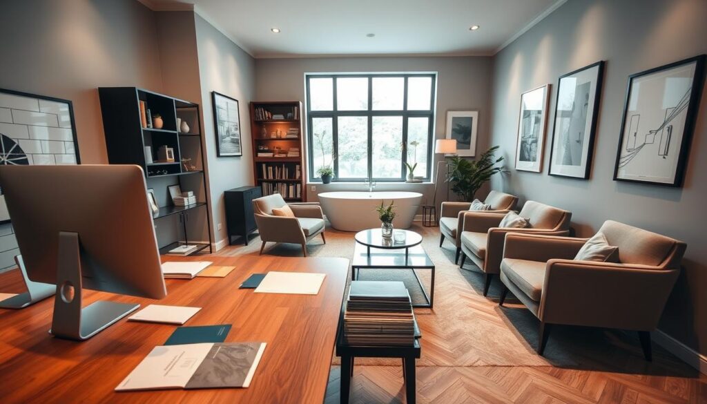 bathroom design consultation office