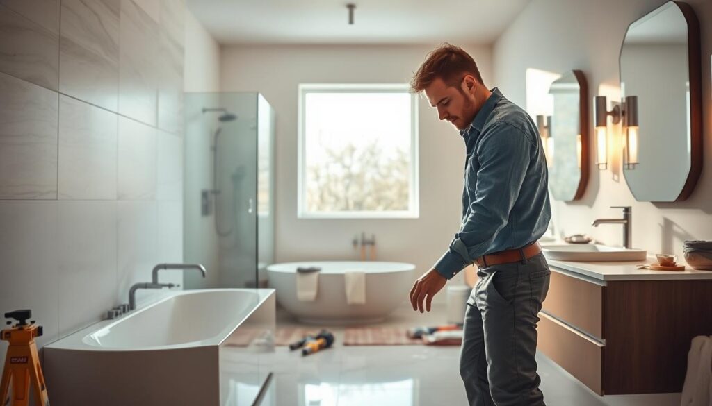 efficient bathroom installation