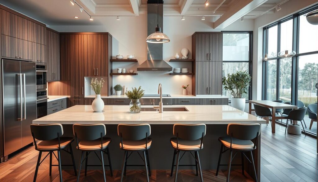 showroom kitchen design