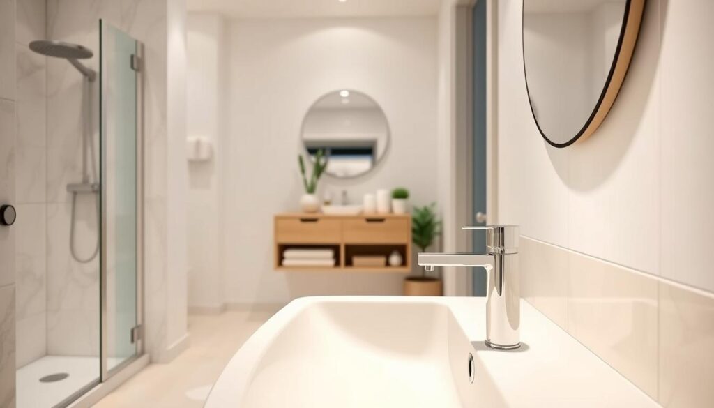 small bathroom space customization